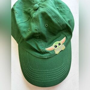 Star Wars Kids adjustable Baseball Cap Green Embroidered Baby Yoda